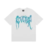 Футболка Revenge Fire Text "White/Blue"