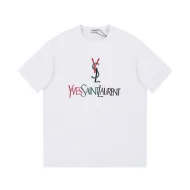 Футболка Saint Laurent YSL "White"