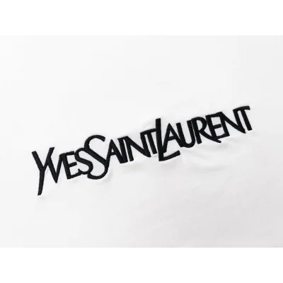 Футболка Saint Laurent With Monogram "White" фото № 3 Футболка Saint Laurent With Monogram "White" фото № 3