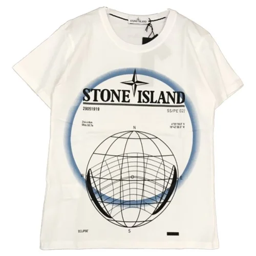 Футболка Stone Island Spheres "White"