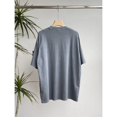 Футболка Stone Island Without Inscriptions But With Patch "Gray/Blue" фото № 2