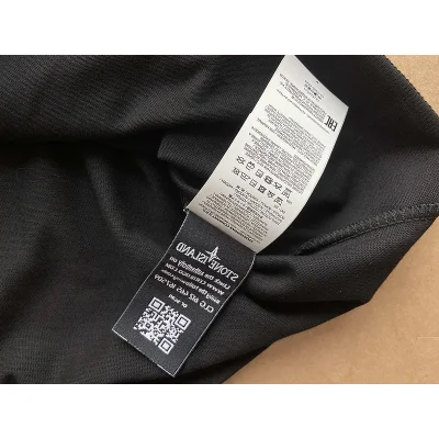 Футболка Stone Island With Big Logo - Cotton "Black" фото № 4