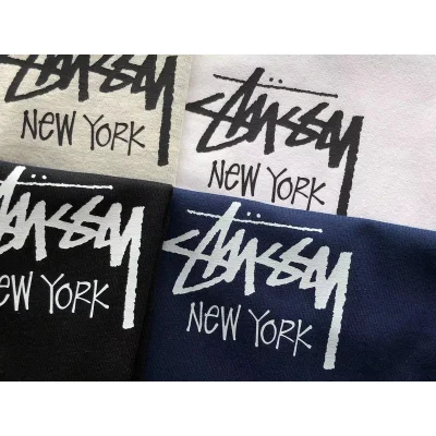 Футболка Stussy Inscription New York "Blue" фото № 3