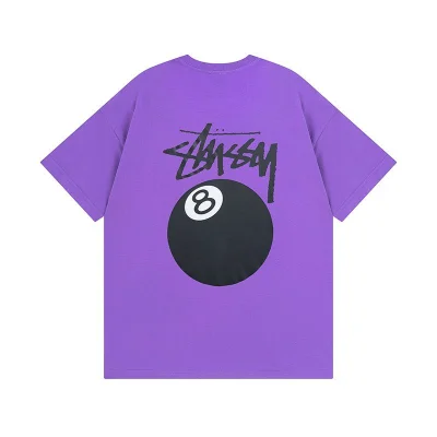 Футболка Stussy A Ball With A Number "Violet" фото № 2