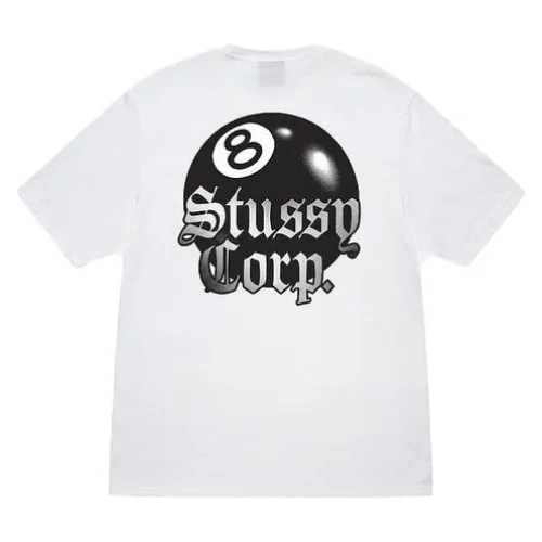 Футболка Stussy Billiard Ball "White"