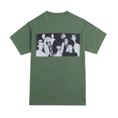 Футболка Stussy Outdated Photo - Print "Green/Gray" фото № 2