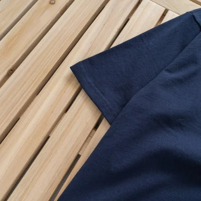 Футболка Stussy With Basic Logo Print "Blue" фото № 3