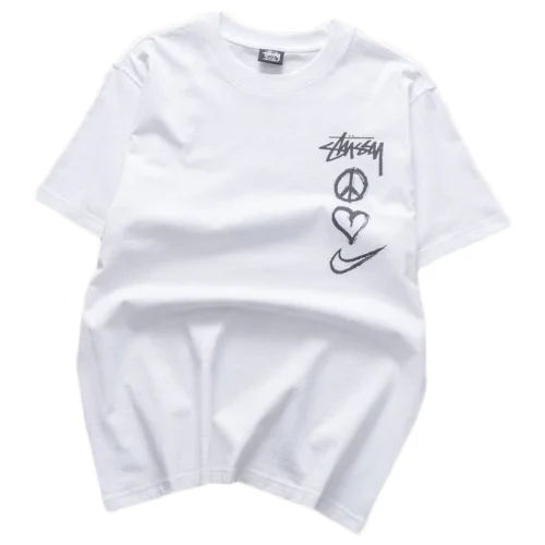 Футболка Stussy Heart Symbol Front "White"