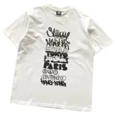 Футболка Stussy Front Lettering In Rectangle "White"