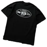 Футболка Stussy Lettering And Playing Cubes In Oval