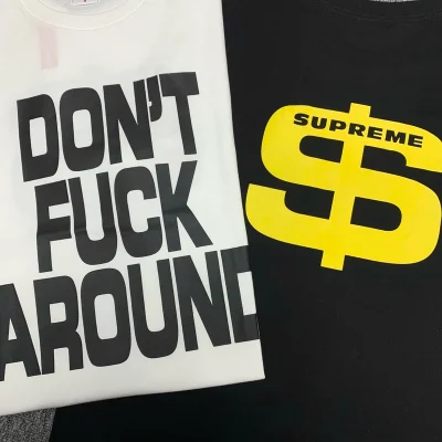 Футболка Supreme Dollar "White" фото № 3