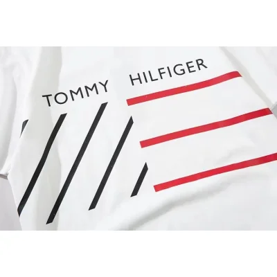 Футболка Tommy Hilfiger Stripes "White" фото № 4 Футболка Tommy Hilfiger Stripes "White" фото № 4