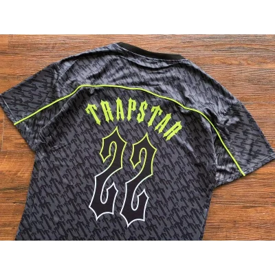 Футболка Trapstar Background From Repeating Small Logos "Gray" фото № 6