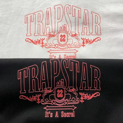 Футболка Trapstar Front Logo With Patterns "White" фото № 5