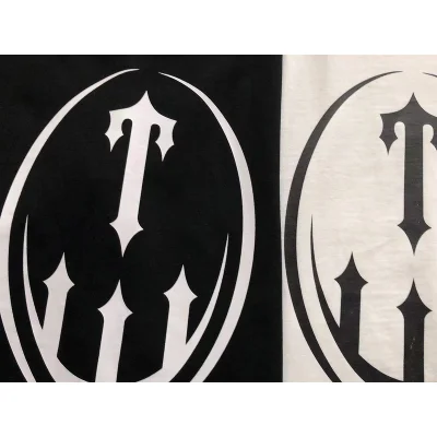 Футболка Trapstar Big Logo In Oval "Black" фото № 6