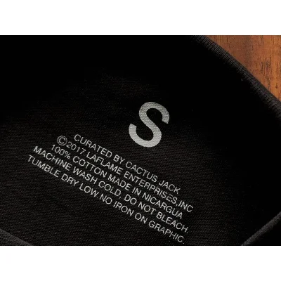 Футболка Travis Scott Astroworld Flying Eagle Print "Black" фото № 9