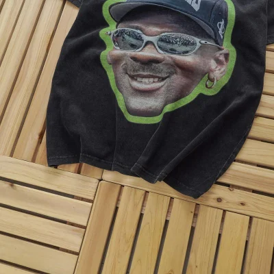 Футболка Vintage With Face Print "Black" фото № 7 Футболка Vintage With Face Print "Black" фото № 7