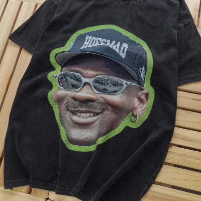 Футболка Vintage With Face Print "Black" фото № 8 Футболка Vintage With Face Print "Black" фото № 8