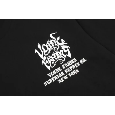 Футболка Vlone Multi Text Skull "Black" фото № 4