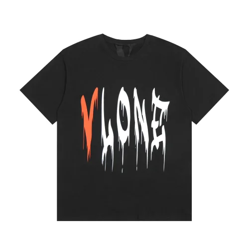 Футболка Vlone Smeared "Black"