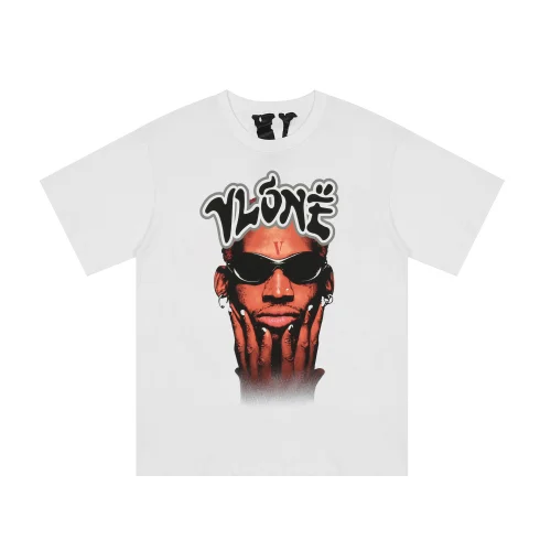 Футболка Vlone Rodman V-Face "White"