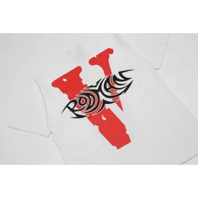 Футболка Vlone Rodman V-Face "White" фото № 7