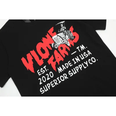 Футболка Vlone Farms Superior Supply Co "Black" фото № 5 Футболка Vlone Farms Superior Supply Co "Black" фото № 5