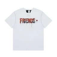Футболка Vlone Orange Print V Friends- "White"