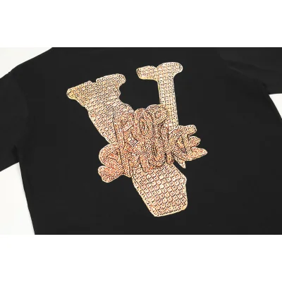 Футболка Vlone Prays for Golden Pop Smoke "Black" фото № 6