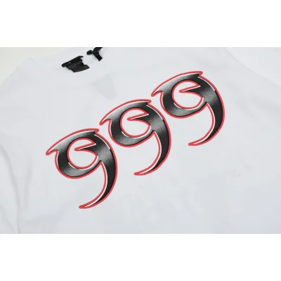 Футболка Vlone 999 Fighting Demons "White" фото № 4