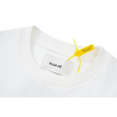Футболка Vuja De With Logo "White" фото № 6