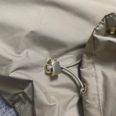 Жилетка Miu Miu Frontside Striped Logo Clear Miu Miu "Beige" фото № 8