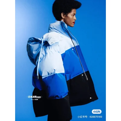 Пуховик Amiri Winter Warm "Black/Blue" фото № 4