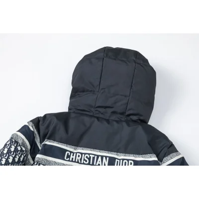 Пуховик Christian Dior Monogram Oblique "Black" фото № 3