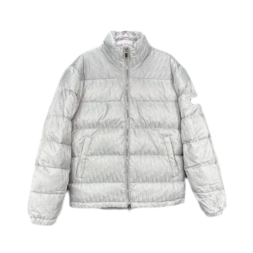 Пуховик Dior Oblique "White"