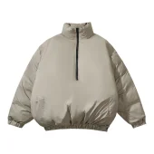 Пуховик Fear Of God With A Zipper "Gray"