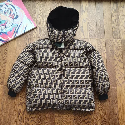 Пуховик Fendi Two-Sided "Black" фото № 5