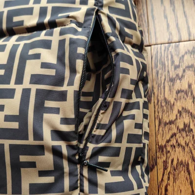 Пуховик Fendi Two-Sided "Black" фото № 7