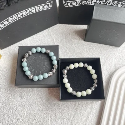 Браслет Chrome Hearts Glowing In The Dark "White" фото № 3