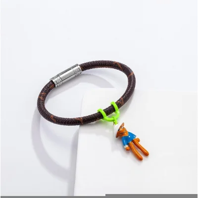 Браслет Louis Vuitton With Orange Badge "Brown" фото № 2