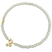 Ожерелье Dior Decoration With Symbols - Pearl "Gold"