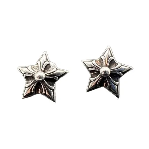 Серьги Chrome Hearts Branded - Stars "Silver"
