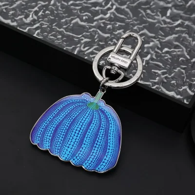 Брелок для ключей Louis Vuitton Pumpkin "Blue" фото № 3 Брелок для ключей Louis Vuitton Pumpkin "Blue" фото № 3
