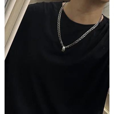 Подвеска Louis Vuitton Decorated Symbols And Logo - Ring "Silver" фото № 5