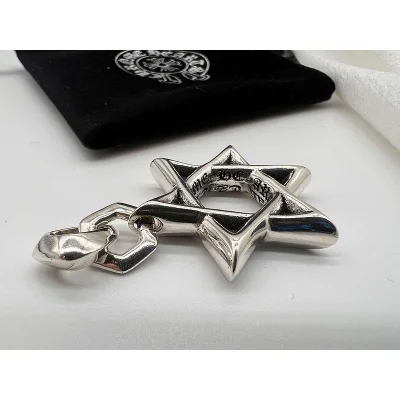 Подвеска Chrome Hearts From Brand - Six Pointed Star "Silver" фото № 2