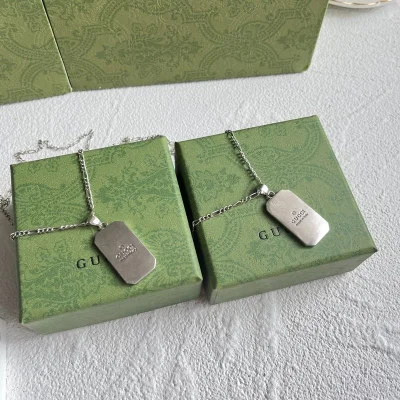 Подвеска Gucci The Fly Sign "Silver" фото № 5