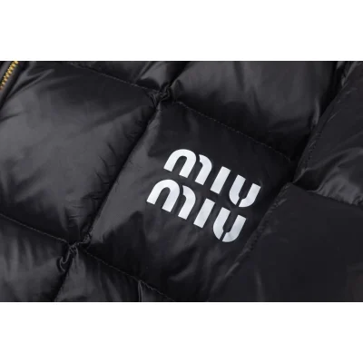 Пуховик Miu Miu Signature Cube "Black" фото № 7