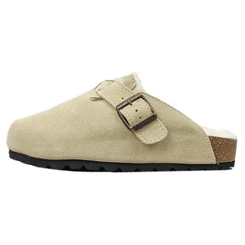 Birkenstock Boston Shearling "Latte Cream"