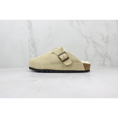 Birkenstock Boston Shearling "Latte Cream" фото № 2
