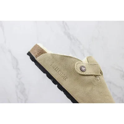 Birkenstock Boston Shearling "Latte Cream" фото № 4
